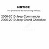 Kugel Rear Wheel Bearing Hub Assembly For Jeep Grand Cherokee Commander 70-512302